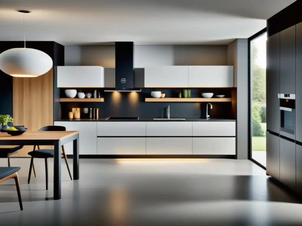 Cocina moderna y accesible para usuarios con movilidad reducida Una cocina moderna y accesible con los mejores electrodomésticos para movilidad reducida, diseño ergonómico y espacioso
