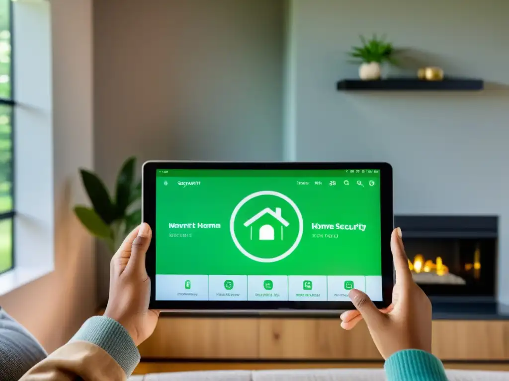 Sistema de seguridad y control parental para un hogar inteligente Configuraciones seguras para control parental en domótica: Integración tecnológica y familiar en un hogar acogedor y seguro