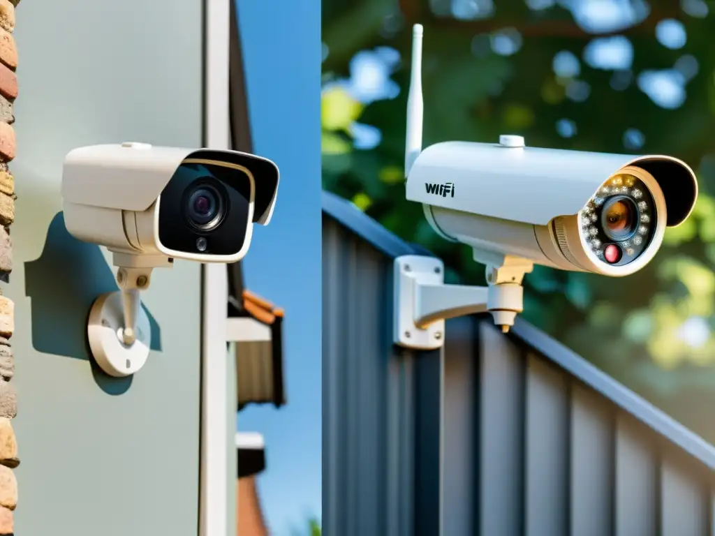 Comparación cámaras de seguridad: WiFi vs Comparación detallada: cámaras de seguridad WiFi vs