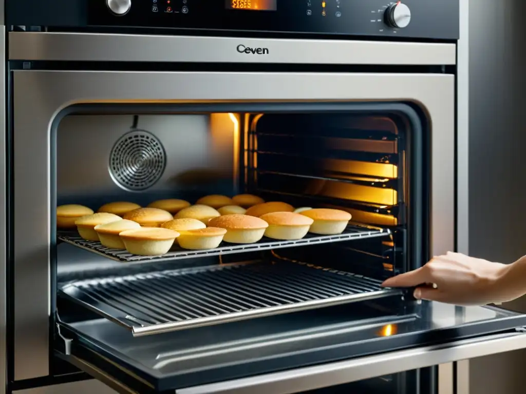 Interior de horno autolimpiante: residuos reveladores Detalle de horno con función autolimpieza en acción, mostrando la restauración del interior con capa de ceniza