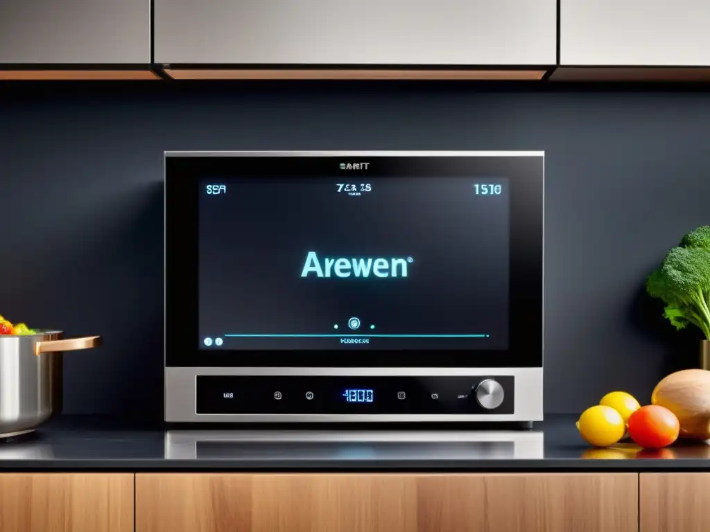 Appliance inteligente para cocina: tech y elegancia Electrodomésticos inteligentes para cocina: modernidad y sofisticación en una experiencia culinaria tecnológica y elegante