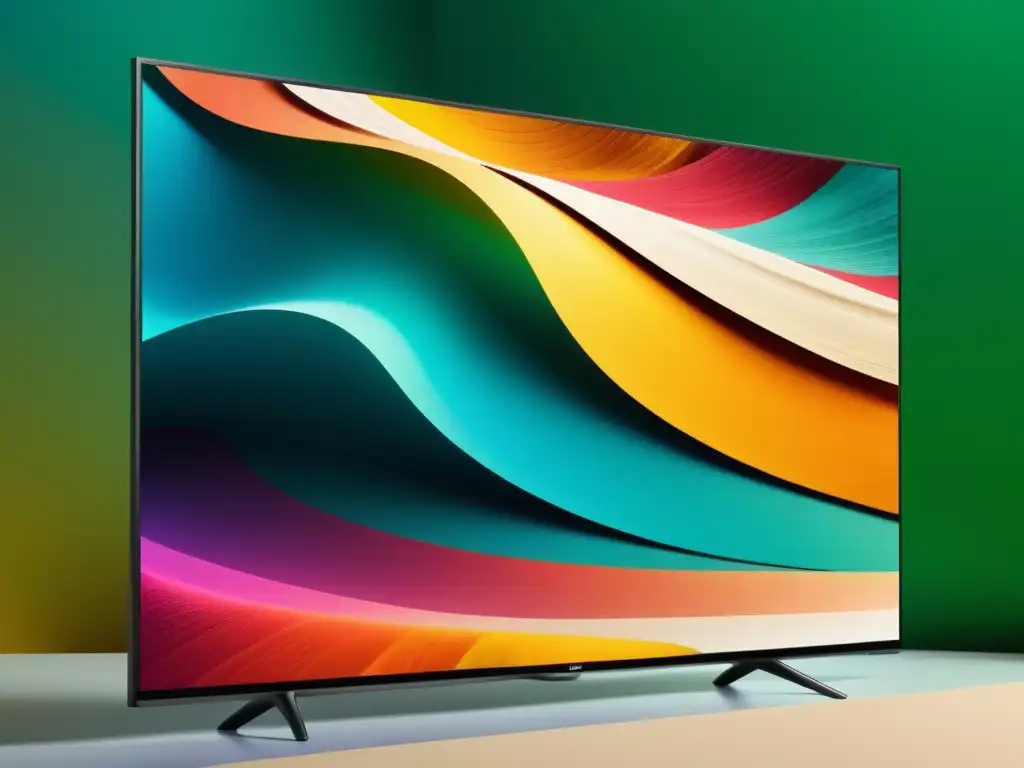 Televisor Smart TV 8K con imagen vívida de documental de naturaleza