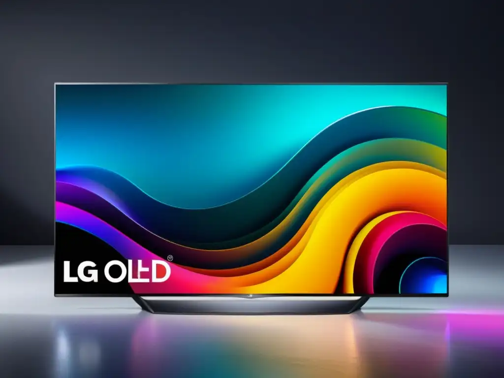 Televisor OLED LG CX análisis: Televisor OLED LG CX en elegante sala, con imagen vibrante y diseño moderno